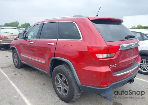 2011 Jeep Grand Cherokee Limited из США, поврежденный, VIN 1J4RR5GG1BC612927